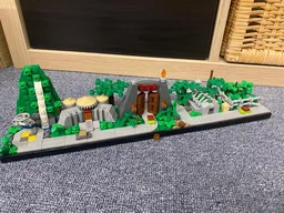 Jurassic Park Diorama