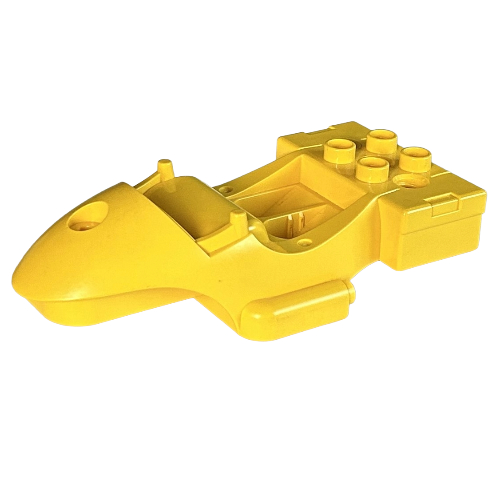 Lego Duplo Toolo Car, Racer Body 2 x 2 Studs in Back / Yellow