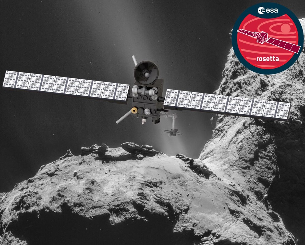 Lego Rosetta and Philae