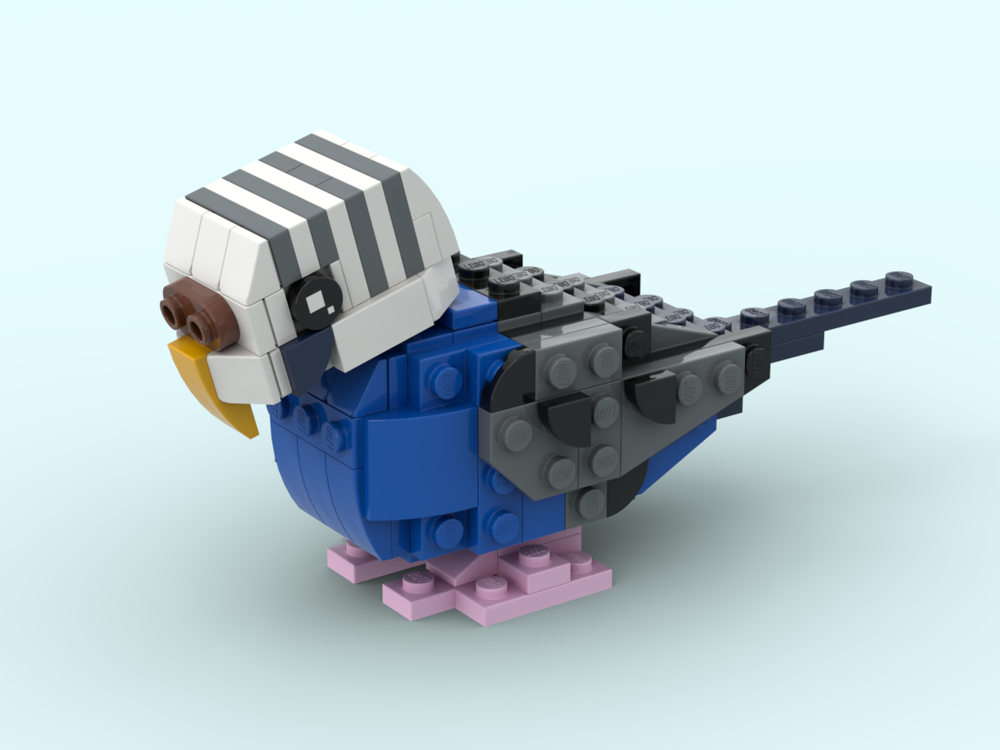 Lego Blue Parakeet
