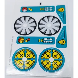 Sticker Sheet 1 for Set 8269-1 / [No Color/Any Color]