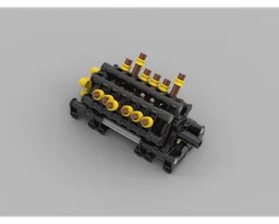 Mini Engine V12