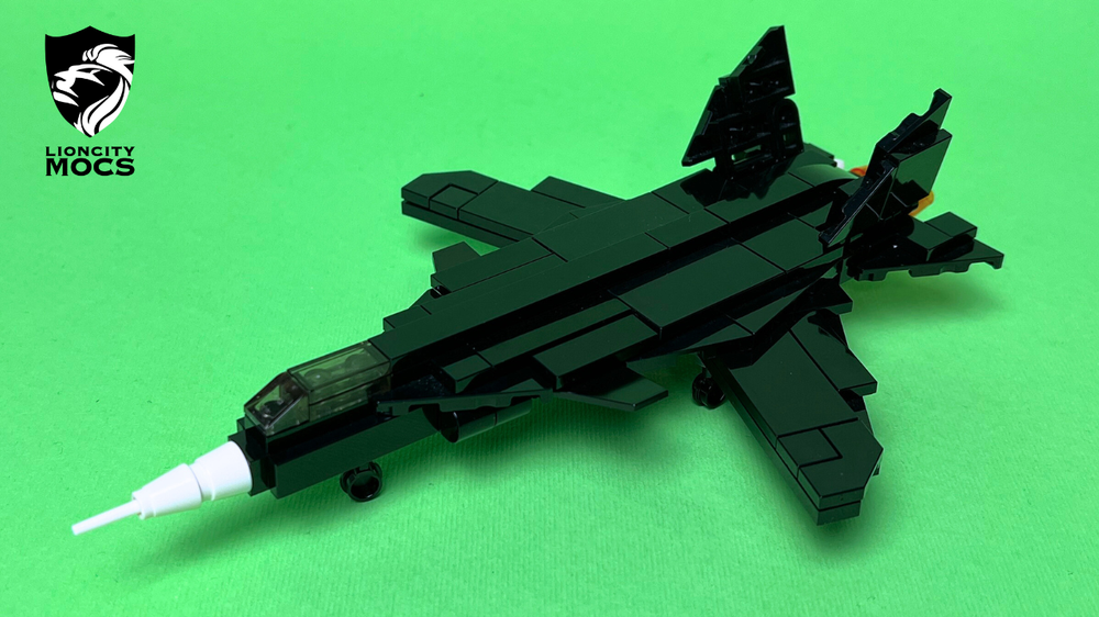 Lego Su-47 Berkut Lego Tutorial (1:120)