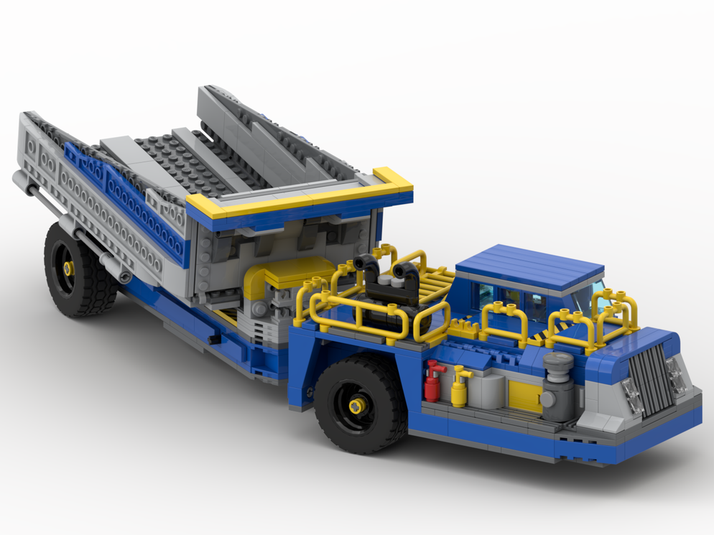 Lego Underground Mining Truck