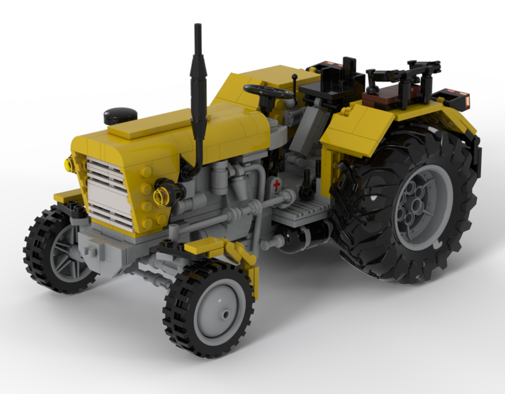 Lego Classic retro farm tractor - Ursus C-330