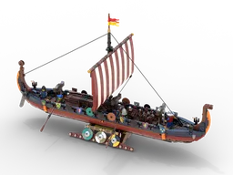 Vikingship display stand