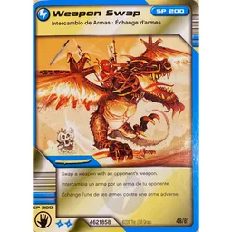 Trading Card, Ninjago Deck #1: 48 - Weapon Swap - North American Version / [No Color/Any Color]