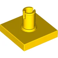 Tile Special 2 x 2 with Top Pin / Yellow