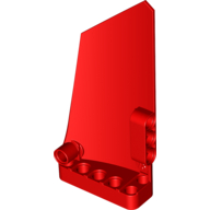 Lego Technic Panel Fairing #18 Large Smooth, Side B / Red