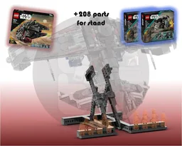 Stand for: 75389 - Heavy Altitude Support Craft - DaNight Trooper Edition