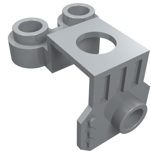Lego Minifig Neckwear Jet Pack with Front Stud / Light Bluish Gray