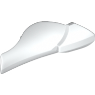 Lego Large Figure Limb Cover, Leg Shin Guard with Ball Joint Socket / White