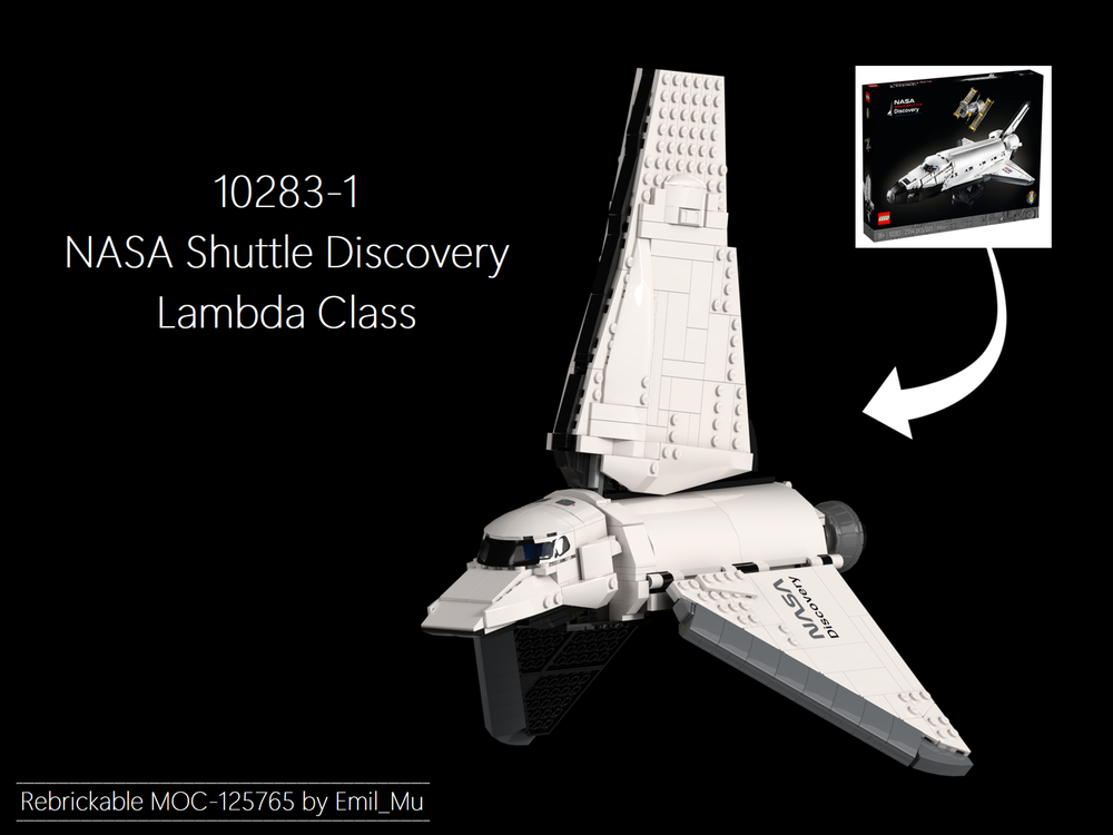 Lego 10283-1 Imperial NASA Shuttle