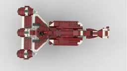2bricks 1:360 Scale Consular Class Cruiser