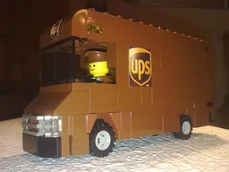 UPS Van - 80s Classic Town
