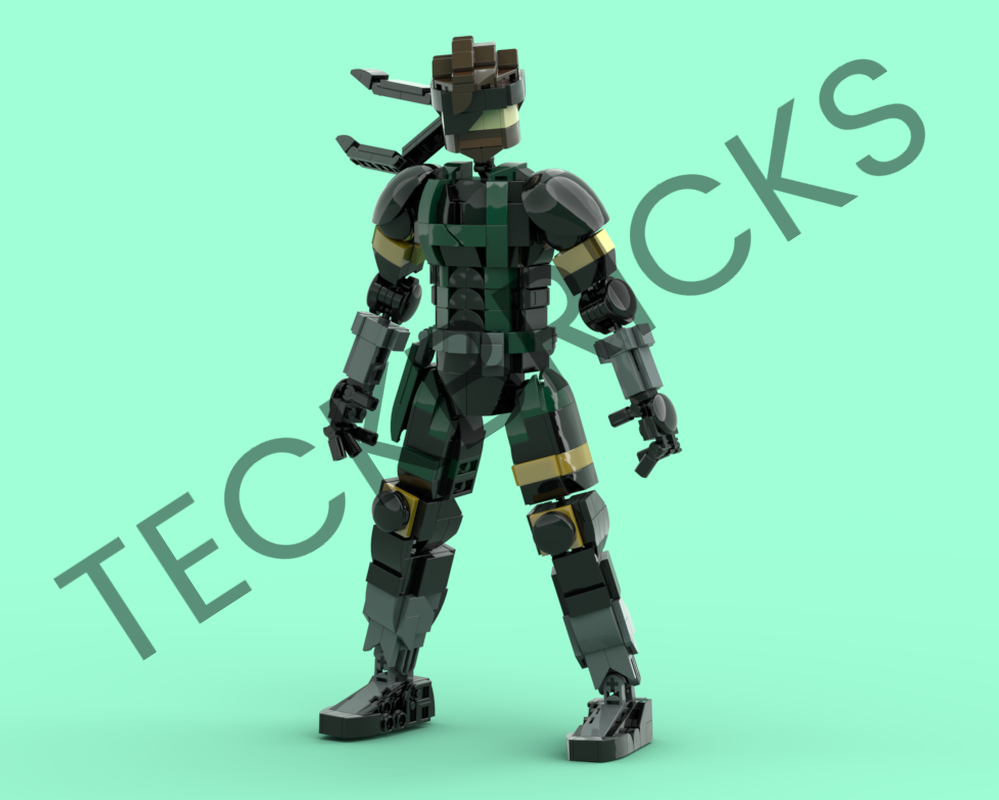 Lego Big Boss (Metal Gear Solid)