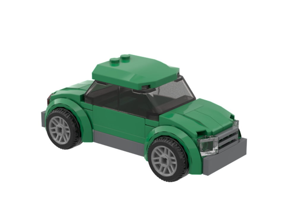 Lego Green sporty car
