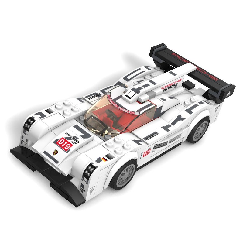 Lego Porsche 919 Hybrid in 8 Stud Wide Style