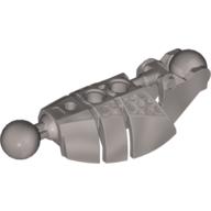 Lego Large Figure Skeletal, Limb, Plated with 2 Ball Joints (Piraka) / Pearl Light Gray