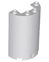 Cylinder Half 2 x 4 x 5 with 1 x 2 cutout