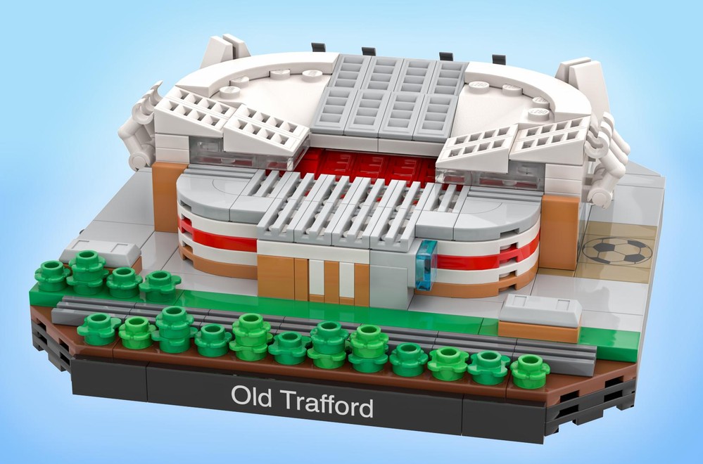 Lego Micro Old Trafford stadium
