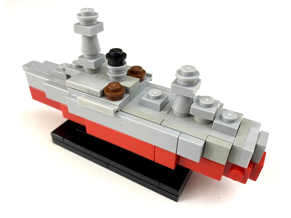 Lego 1:1500 Battleship USS Texas (BB-35)