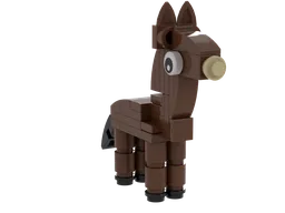 Easy LEGO® Farm Animal – Horse (43 parts, Simple Build for Kids & Beginners)