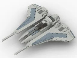 Bo-Katan's Mandalorian Kom'rk Class Gauntlet Fighter