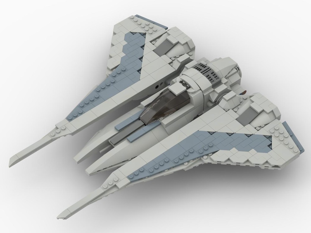 Lego Bo-Katan's Mandalorian Kom'rk Class Gauntlet Fighter