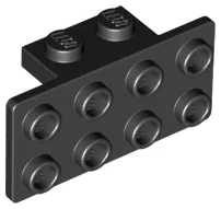 Bracket 1 x 2 - 2 x 4 / Black
