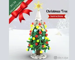 Christmas Tree - LEGO CHRISTMAS MOC FREE INSTRUCTIONS