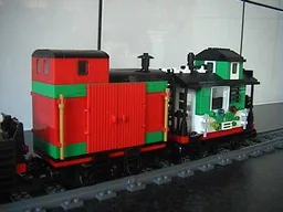 Motorised RC Bagagewagon for Seasonal trains 10173 + 10254