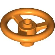 Technic Steering Wheel Small (3 Studs Diameter) / Orange