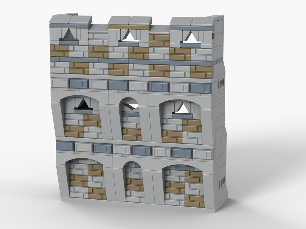 Lego Castle wall