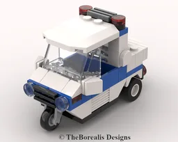 Police Patrol Scooter