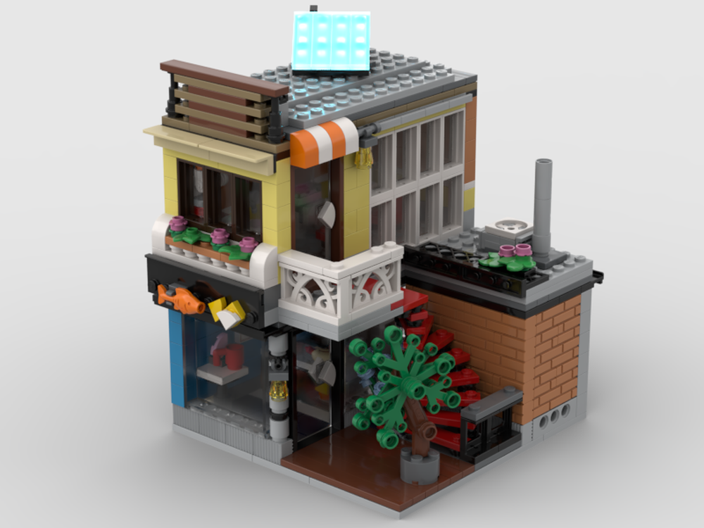 Lego Fish and Chips shop
