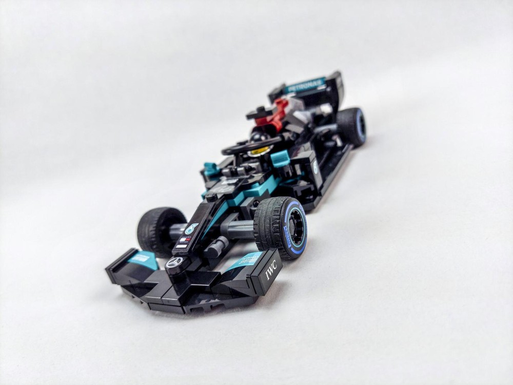 Lego 76909 Mercedes W12 e-performance modification
