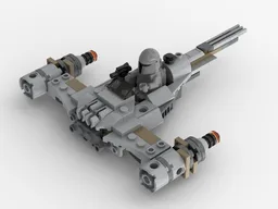 Mando's N1 Starfighter - alt build of 75321