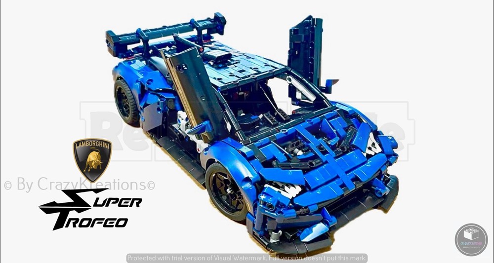 Lego Lamborghini Huracan Super Trofeo EVO 1:12