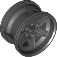 Lego Wheel 56 x 34 Technic Racing Medium with 6 Pin Holes
