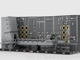 UCS Bespin Duel Diorama