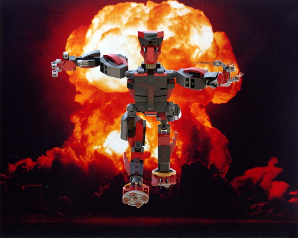 Lego Fire Monster