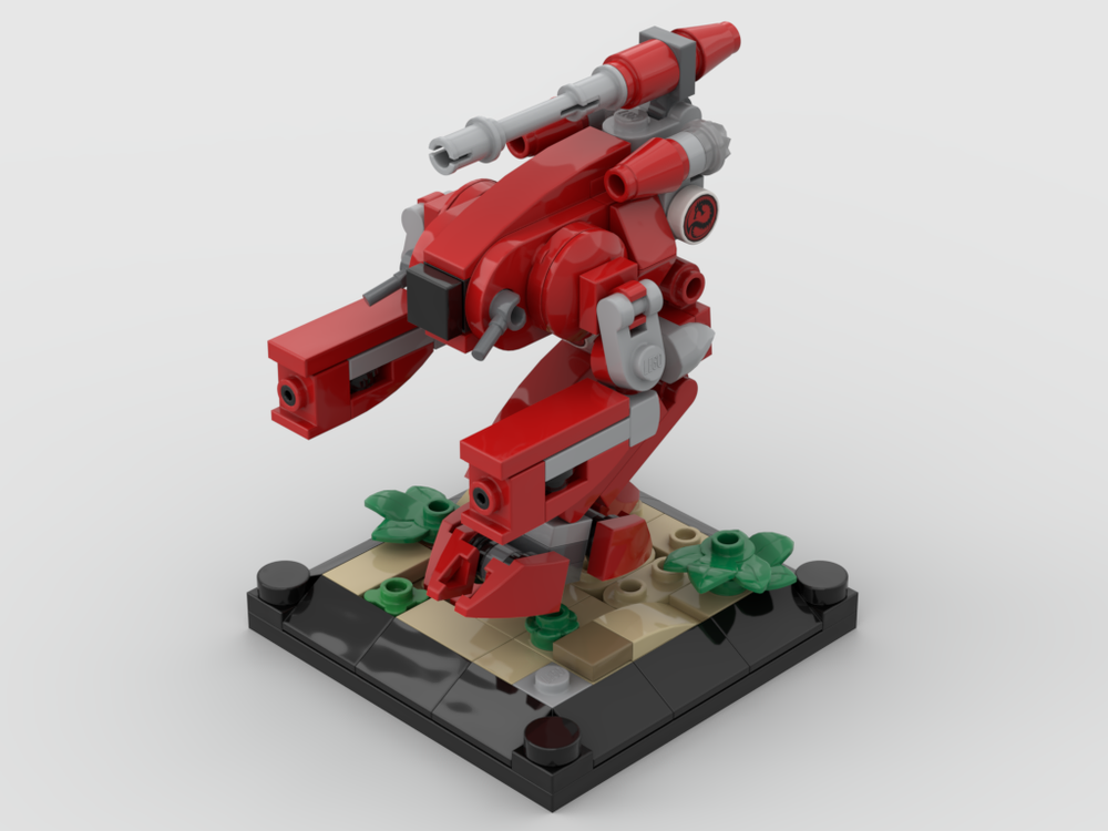 Lego Batteltech Marauder MAD-3R [Micro Scale]