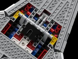 Wall mount for the Lego 10497 Galaxy Explorer