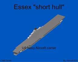 1:560 Scale Essex class "short-Hull"