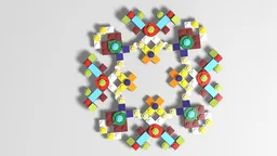 Vivid Snowflake