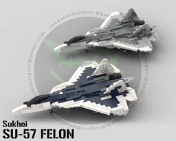 Sukhoi| SU-57 | Stealth Fighter - 1:70 Scale