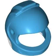 Helmet Space, White Neck Pattern / Dark Azure