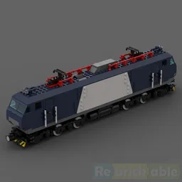 HXD1B-0528 chinese electric locomotive train