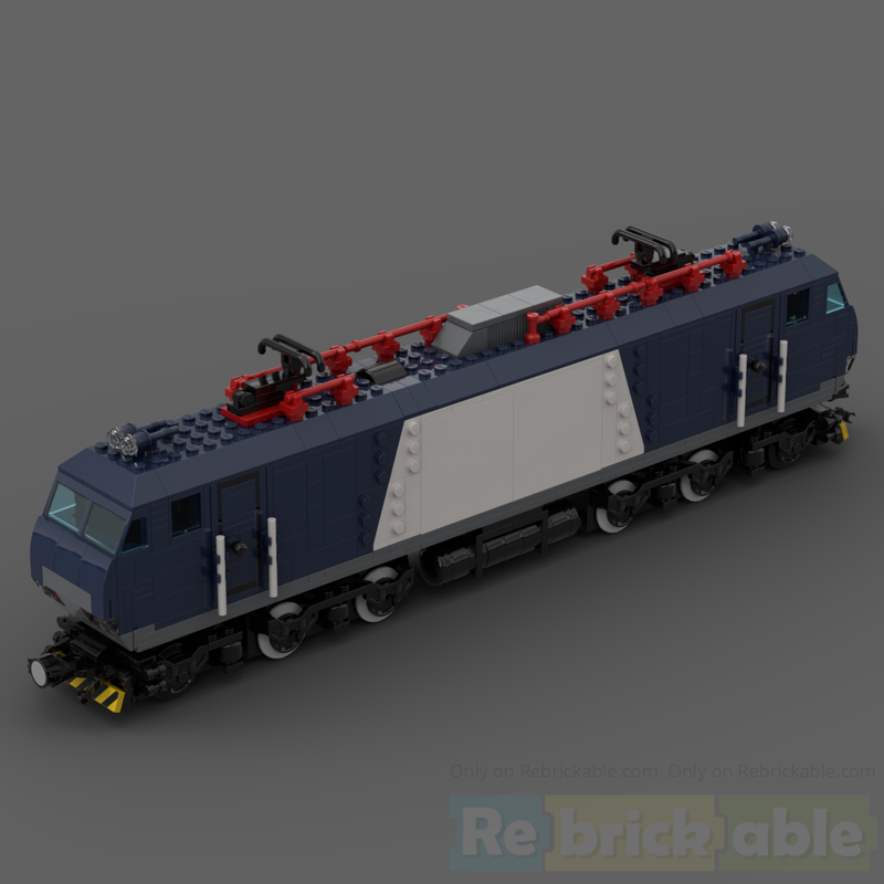 Lego HXD1B-0528 chinese electric locomotive train